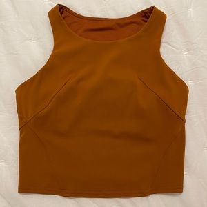 Lululemon Invigorate Training Tank Top (Butternut Brown) Size 4